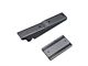 Tailgate Hinge Set; Black (97-06 Jeep Wrangler TJ)