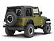 Stone Light Guards; Billet Black (97-06 Jeep Wrangler TJ)