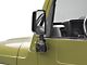 Rugged Ridge Door Mirrors; Black (87-02 Jeep Wrangler YJ & TJ)