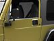 Paddle Door Handle; Black (87-06 Jeep Wrangler YJ & TJ w/ Full Steel Doors)