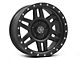 ICON Alloys Six Speed Satin Black Wheel; 17x8.5 (07-18 Jeep Wrangler JK)