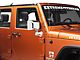 Rugged Ridge Door Mirrors; Chrome (07-18 Jeep Wrangler JK)