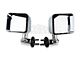 Rugged Ridge Door Mirrors; Chrome (07-18 Jeep Wrangler JK)