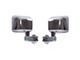 Rugged Ridge Door Mirrors with LED Turn Signals; Chrome (07-18 Jeep Wrangler JK)