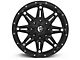 Fuel Wheels Hostage Matte Black Wheel; 18x9; -12mm Offset (07-18 Jeep Wrangler JK)