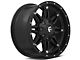 Fuel Wheels Hostage Matte Black Wheel; 18x9; -12mm Offset (07-18 Jeep Wrangler JK)