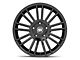 Black Rhino Glamis Matte Black Wheel; 20x9 (18-24 Jeep Wrangler JL)