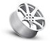 Black Rhino Mozambique Silver Wheel; 20x8.5; 30mm Offset (07-18 Jeep Wrangler JK)