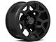 Black Rhino Overland Matte Black Wheel; 17x9.5; -18mm Offset (18-24 Jeep Wrangler JL)