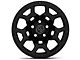 Black Rhino Overland Matte Black Wheel; 17x9.5; -18mm Offset (18-24 Jeep Wrangler JL)