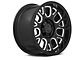 Black Rhino Overland Matte Black Wheel; 20x9.5 (18-24 Jeep Wrangler JL)