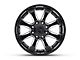 Black Rhino Selkirk Gloss Black Milled Wheel; 17x9 (18-24 Jeep Wrangler JL)