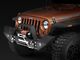 RedRock Max-HD Full Width Winch Front Bumper with Fog Lights and LED Light Bar (07-18 Jeep Wrangler JK)