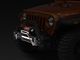 RedRock Max-HD Stubby Winch Front Bumper with LED Light Bar (07-18 Jeep Wrangler JK)