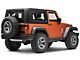 RedRock HD Rocker Steps; Textured Black (07-18 Jeep Wrangler JK 2-Door)