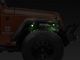 DV8 Offroad Front Inner Fenders with LED Rock Lights (07-18 Jeep Wrangler JK)