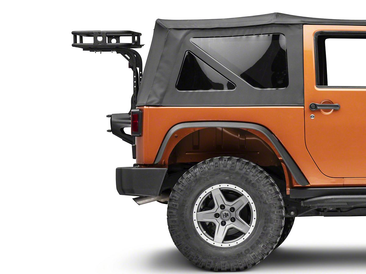 Smittybilt Defender Rack Tailgate Basket (07-18 Jeep Wrangler JK)