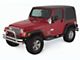 Smittybilt Billet Aluminum Grille Inserts; Chrome (97-06 Jeep Wrangler TJ)