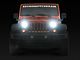 Delta Lights 7-Inch Halo H.I.D. Headlights; Chrome Housing; Clear Lens (07-18 Jeep Wrangler JK)