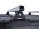 Rhino-Rack Heavy Duty RLT600 2-Bar Backbone Roof Rack; Silver (07-18 Jeep Wrangler JK 2-Door)