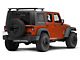 Rhino-Rack Vortex RLT600 2-Bar Backbone Roof Rack; Black (07-18 Jeep Wrangler JK 4-Door)