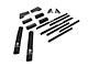 Rhino-Rack Vortex RLT600 2-Bar Backbone Roof Rack; Black (07-18 Jeep Wrangler JK 4-Door)