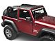 MasterTop Bimini Top; Black Diamond (07-18 Jeep Wrangler JK 2-Door)