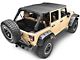 MasterTop Bimini Top Plus; Black Diamond (07-18 Jeep Wrangler JK 4-Door)