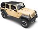 MasterTop Bimini Top Plus; Black Diamond (07-18 Jeep Wrangler JK 4-Door)