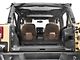 MasterTop Bimini Top Plus; Black Diamond (07-18 Jeep Wrangler JK 4-Door)