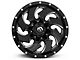 Fuel Wheels Cleaver Gloss Black Milled Wheel; 20x9 (97-06 Jeep Wrangler TJ)