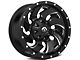 Fuel Wheels Cleaver Gloss Black Milled Wheel; 20x12 (97-06 Jeep Wrangler TJ)