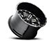 Fuel Wheels Crush Matte Black Machined Wheel; 20x10 (87-95 Jeep Wrangler YJ)