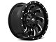 Fuel Wheels Cleaver Gloss Black Milled Wheel; 20x10 (97-06 Jeep Wrangler TJ)