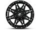 Fuel Wheels Hostage Matte Black Wheel; 17x8.5 (87-95 Jeep Wrangler YJ)