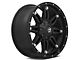 Fuel Wheels Hostage Matte Black Wheel; 20x9 (97-06 Jeep Wrangler TJ)