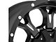 Fuel Wheels Krank Matte Black Milled Wheel; 20x10; -12mm Offset (97-06 Jeep Wrangler TJ)