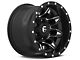 Fuel Wheels Lethal Matte Black Milled Wheel; 20x9; 1mm Offset (97-06 Jeep Wrangler TJ)