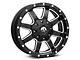 Fuel Wheels Maverick Matte Black Milled Wheel; 17x8.5 (87-95 Jeep Wrangler YJ)