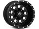 Fuel Wheels Revolver Matte Black Milled Wheel; 15x10 (97-06 Jeep Wrangler TJ)