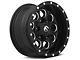 Fuel Wheels Revolver Matte Black Milled Wheel; 15x8 (97-06 Jeep Wrangler TJ)