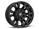 Fuel Wheels Vapor Matte Black Wheel; 20x10 (97-06 Jeep Wrangler TJ)