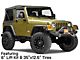 Fuel Wheels Vapor Matte Black Wheel; 20x10 (97-06 Jeep Wrangler TJ)