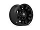 Fuel Wheels Vapor Matte Black Wheel; 15x8 (97-06 Jeep Wrangler TJ)