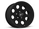 Pro Comp Wheels 69 Series Vintage Flat Black Wheel; 16x8; -12mm Offset (97-06 Jeep Wrangler TJ)