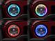 Oracle Dynamic Halo Headlight Conversion Kit; ColorSHIFT (07-18 Jeep Wrangler JK)