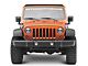 Rugged Ridge Mirror Covers; Black (07-18 Jeep Wrangler JK)