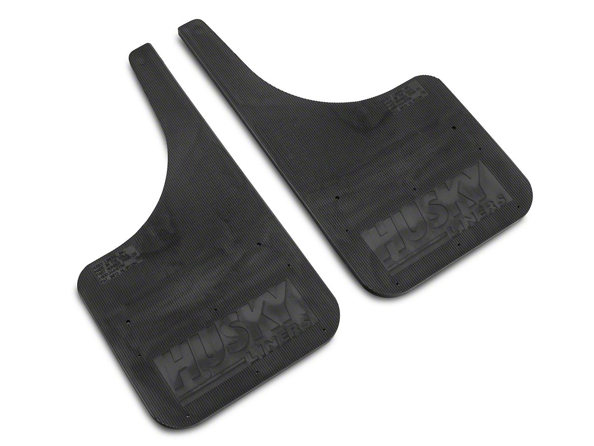 Husky Liners Jeep Wrangler MudDog Mud Flaps with Stainless Steel Weight Front 55001 Universal Some Adaptation May Be Required Free Shipping