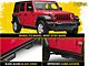 N-Fab Wheel 2 Wheel Nerf Side Step Bars; Gloss Black (18-24 Jeep Wrangler JL 4-Door)