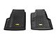 Bestop Front Floor Mats; Black (97-06 Jeep Wrangler TJ)